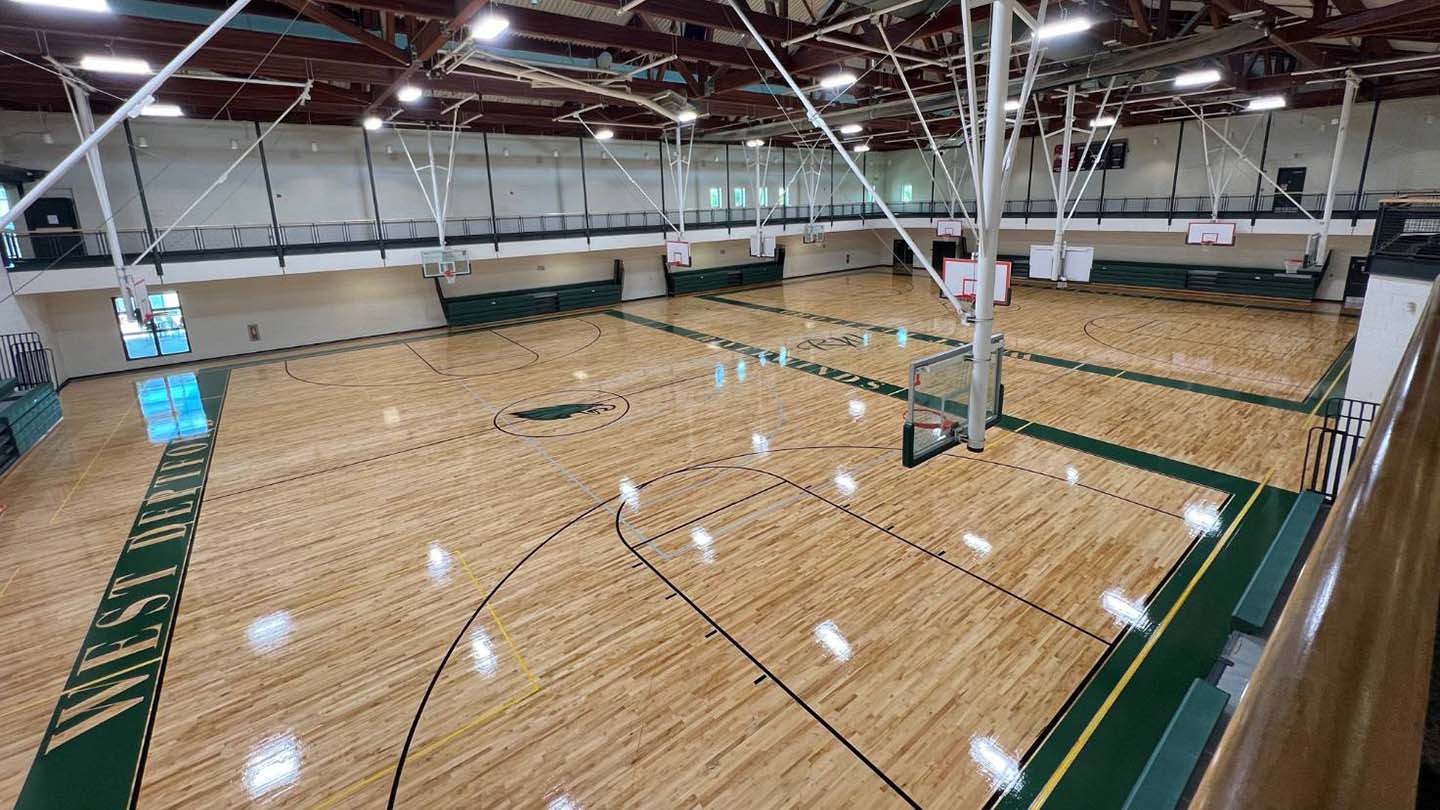 RiverWinds Community Center basketball courts